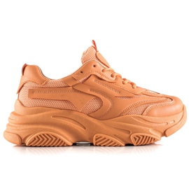 Seastar Moderigtige sneakers med mesh orange