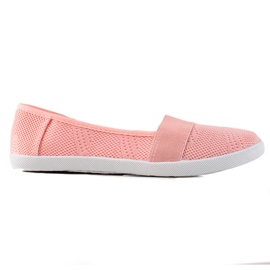 TRENDI Klassiske Pink Slipons lyserød