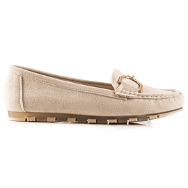 Seastar Casual loafers med ornament beige