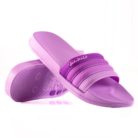 TRENDI Komfortable lilla hjemmesko violet