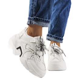 Delois hvide sneakers til kvinder