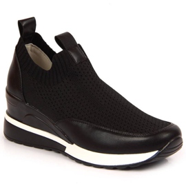 Wedge sneakers Potocki W WOL52A sort