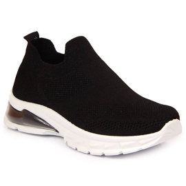 Slip-on sportssko Potocki W WOL57A sort