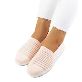 Royse pink openwork sneakers lyserød