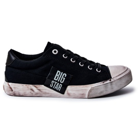 Herresneakers Big Star JJ174252 Sorte sneakers