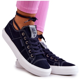 Damesneakers Big Star JJ274099 Marineblå sneakers