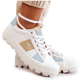 Damesneakers Big Star JJ274480 Hvid