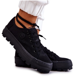 Damesneakers On The Big Star JJ274489 Sort Platform