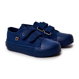 Klassiske børnesneakers Big Star JJ374039 Marineblå