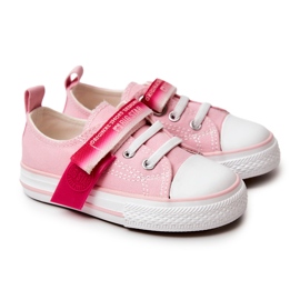 Lave sneakers til børn Big Star JJ374078 Pink lyserød