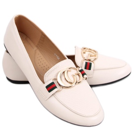 Crystal Beige loafers til kvinder