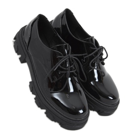 Lakerede damesko Tekla Black sort