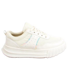 Sportssko til kvinder Perla Beige