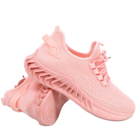 Kenza Pink sokker sportssko lyserød