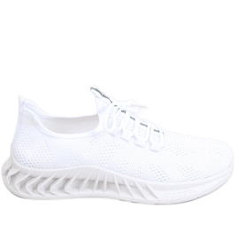 Kira White sock sportssko hvid