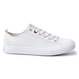 Herre lædersneakers Big Star JJ174006 Hvid