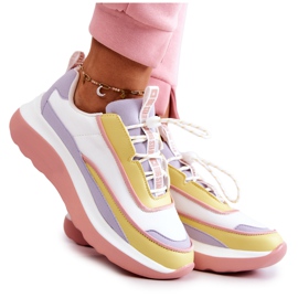 Sportssko Sneakers Big Star JJ274A511 Multicolor hvid flerfarvet