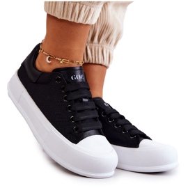 Sneakers til kvinder GOE JJ2N4073 Sort hvid