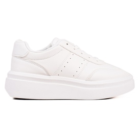 TRENDI Komfortable hvide sneakers