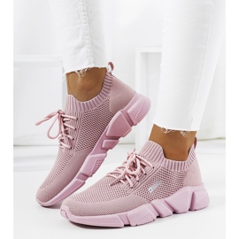 Pink Big Star JJ274266 sneakers lyserød