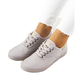 Grå Big Star damesneakers JJ274264