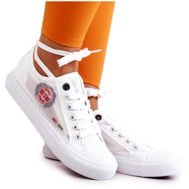 Damesneakers Big Star JJ274A253 Hvide sneakers
