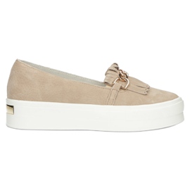 Lordsy damelædersko Filippo DP3532 / 22 Beige