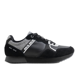 Sorte mænds sneakers Big Star JJ174145