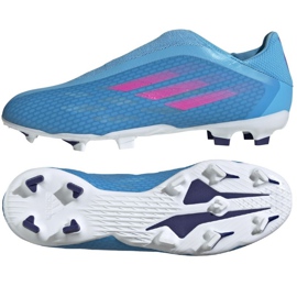 Adidas X Speedflow.3 Ll Fg M GW7494 fodboldstøvler blå blå