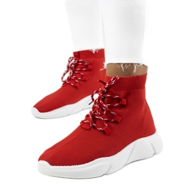 Maryann røde sneakers