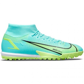 Nike Mercurial Superfly 8 Academy Tf M CV0953 403 fodboldsko blå
