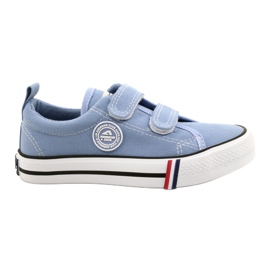 Amerikanske blå sneakers American Club LH63 / 22