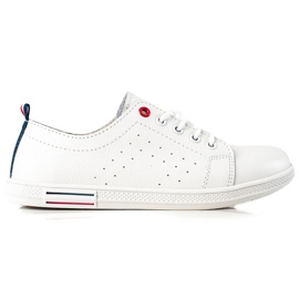 Filippo Hvide læder sneakers