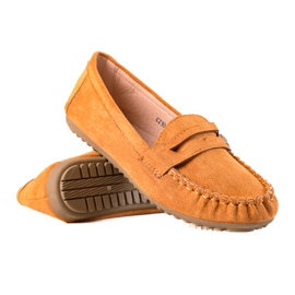 TRENDI Klassiske loafers brun