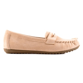 TRENDI Klassiske loafers beige