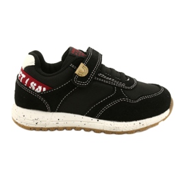 American Club Amerikanske velcro sportssko ES86/22 sort
