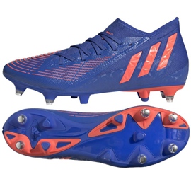 Adidas Predator Edge.3 Sg M GW4870 fodboldstøvler blå blå