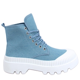 Costa Blue ankelhøje trekking sneakers blå