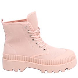 Costa Pink ankelhøje trekking sneakers lyserød