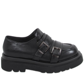 Atena sorte loafers til kvinder