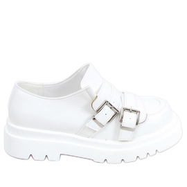 Atena White loafers til kvinder hvid