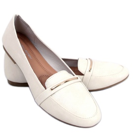 Dame loafers Abella Beige