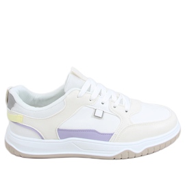 Belen Beige sneakers flerfarvet