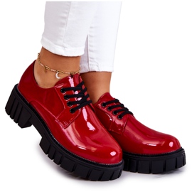 Moderigtige lakerede sko La.Fi Red Hallie rød