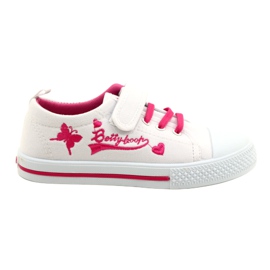 Sneakers Beety American Club læderindlæg hvid
