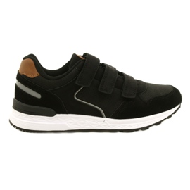 American Club AA15 / 22 Velcro sportssko sort