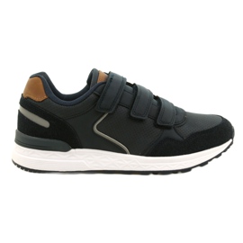 Velcro sportssko American Club AA15 / 22 Marineblå