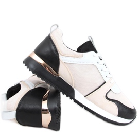 Montse BLACK / BEIGE sneakers
