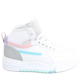 Tiago Multicolor high-top sneakers hvid flerfarvet