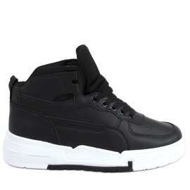 Tiago Black high-top sneakers sort